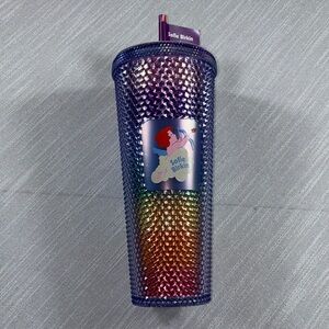 NEW Starbucks x Sofie Birkin Cupid Valentine Tumbler Purple Studded Cold Cup